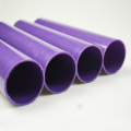 Tubes ronds en plastique rigides polychromes de PVC de 42mm